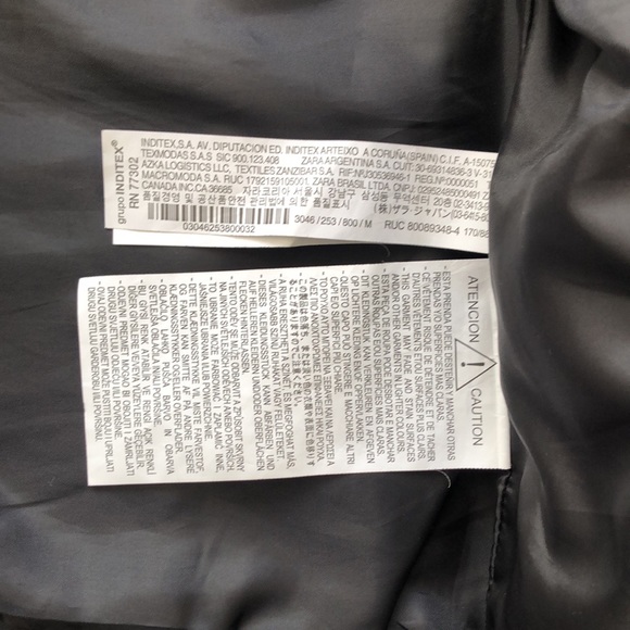 Zara Outerwear Leather Jacket - Picture 7 of 9